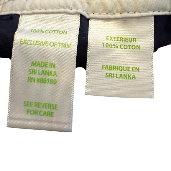 Lilly Pulitzer Women’s shorts, navy blue, Callahan, Size 2 - Picture 5 of 6